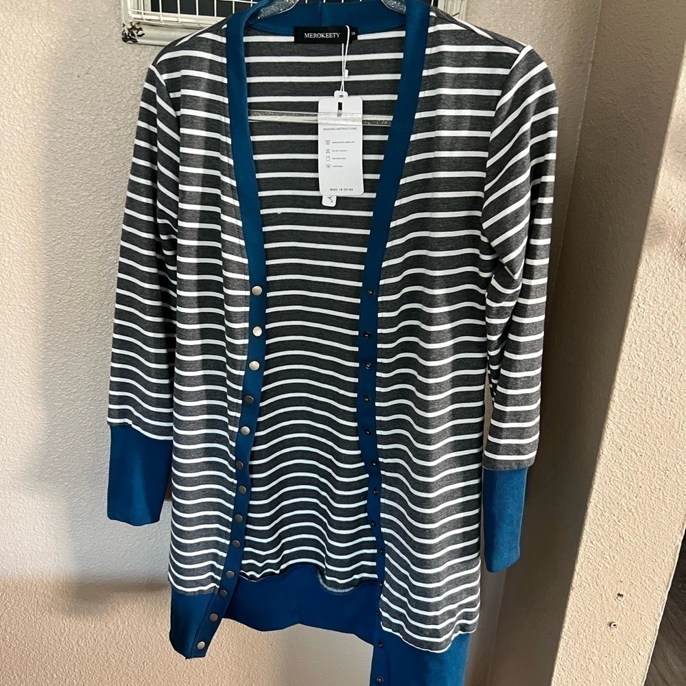 MEROKEETY Women's cardigan